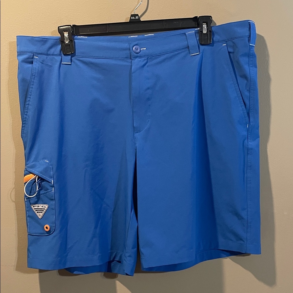Men’s Blue Columbia PFG Shorts